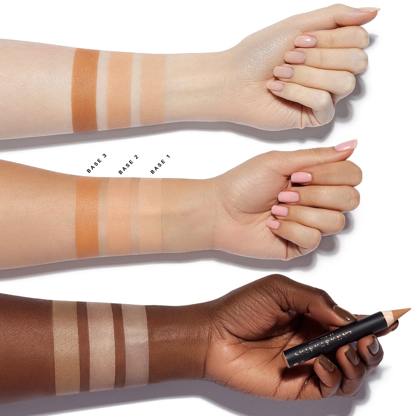 Anastasia Beverly Hills Pro Pencil - Full-Pigment Matte Highlight Pencil for Precise Brow Shaping, Waterline Brightening & Concealing - Base 3