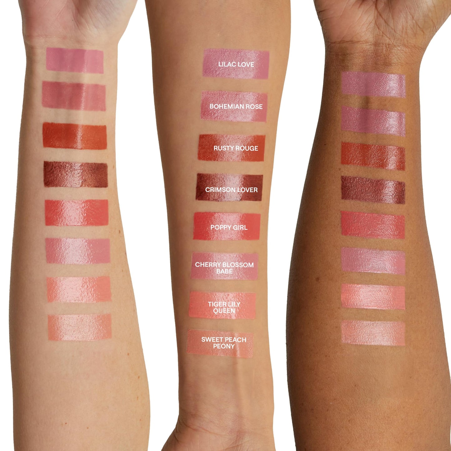 Nudestix Nudies Bloom All Over Dewy Color – 3-in-1 Cream Blush Stick for Cheeks, Eyes & Lips with Built-In Brush | Sheer, Glossy Finish | Vegan, Long-Wear, Multi-Use Makeup (Bohemian Rose)