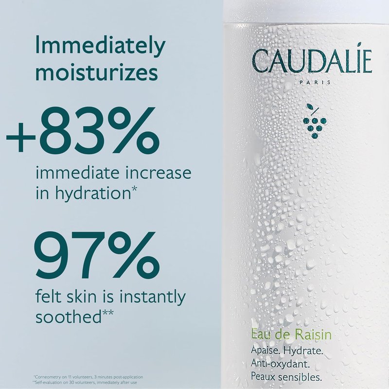 Caudalie Vinoperfect Brightening Dark Spot Serum | Travel Size Grape Water Face Mist for Radiant Skin