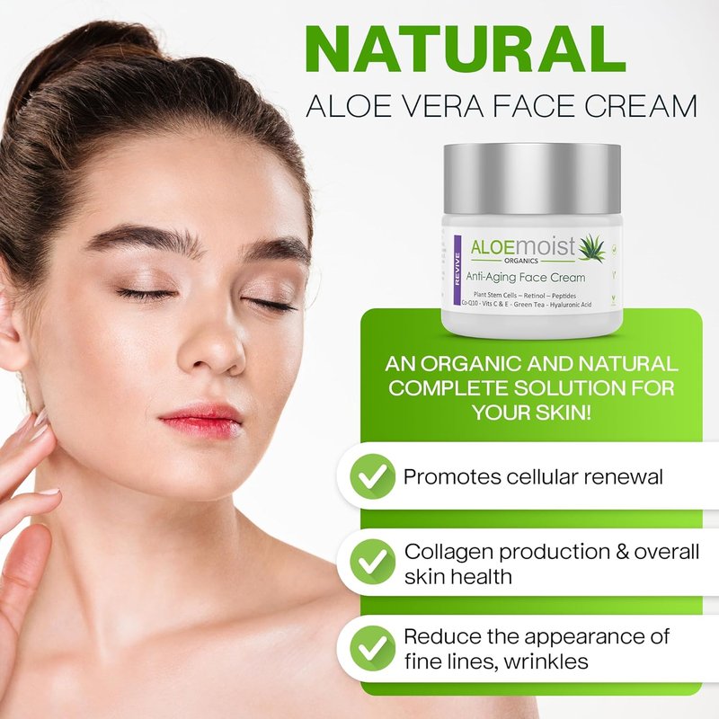 Advanced Retinol Cream - Anti-Aging Moisturizer for Face | Organic Retinol for Wrinkle Repair, Day & Night Use