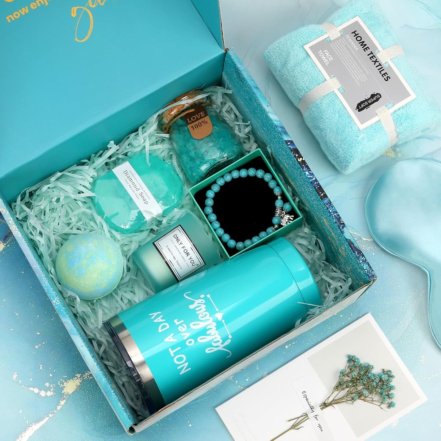 Aero Zen Spa Relaxation Gift Basket - Unique Self-Care Gifts for Women | Ideal for Birthdays, Mother's Day, and More