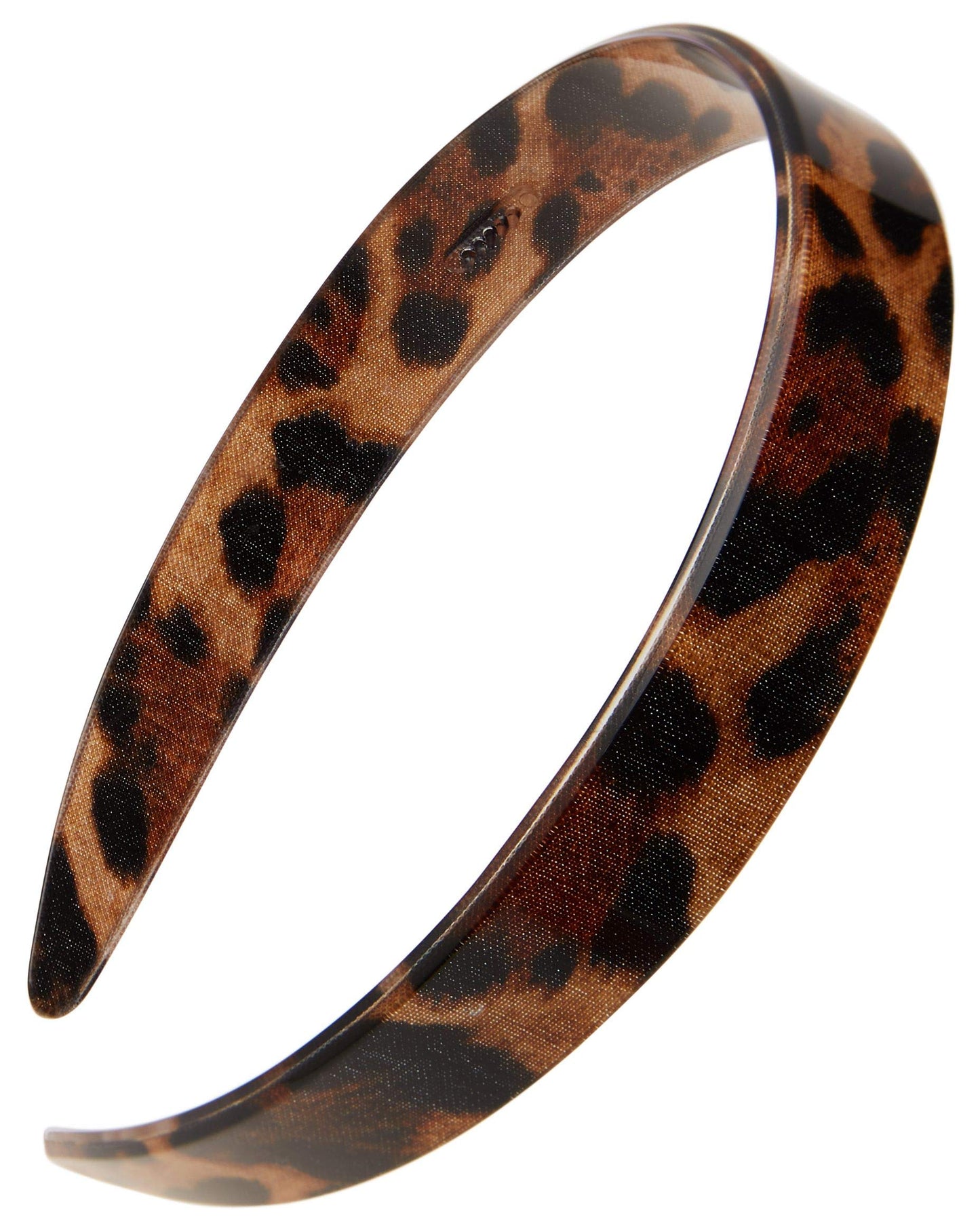 France Luxe 3/4" Headband, Luxe Leopard