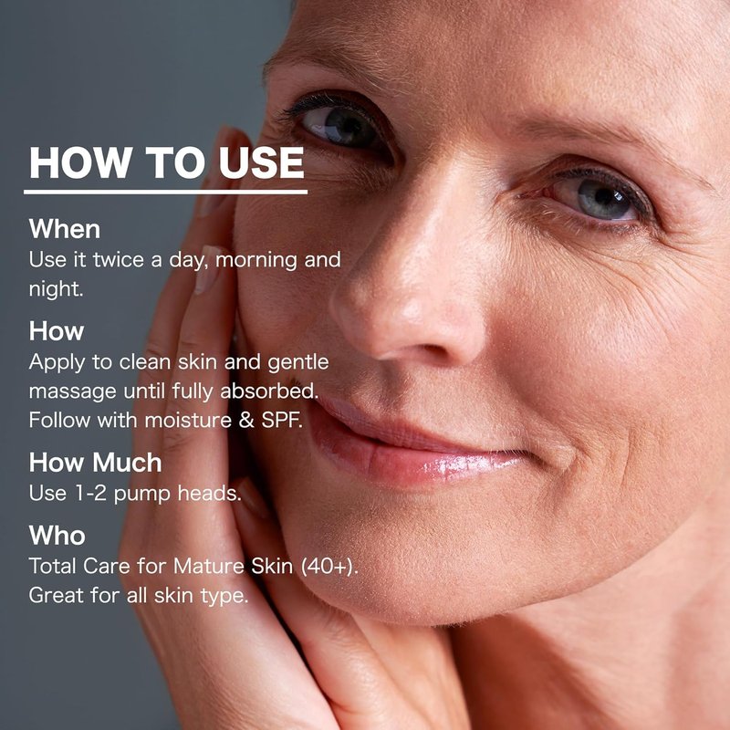 Vitamin C Serum for Women Over 70 - Anti-Aging Face Cream, Hydrates & Firms | 30ml, Orange