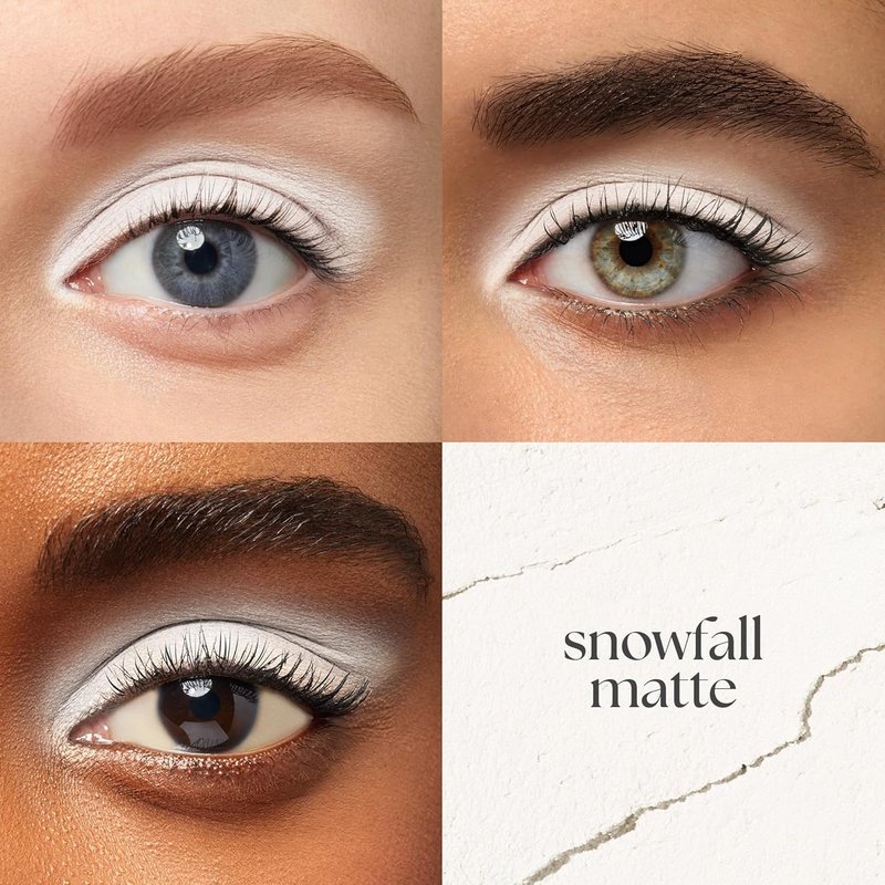 Julep Crème-to-Powder Eyeshadow Stick Duo - Pearl Shimmer & Snowfall Matte