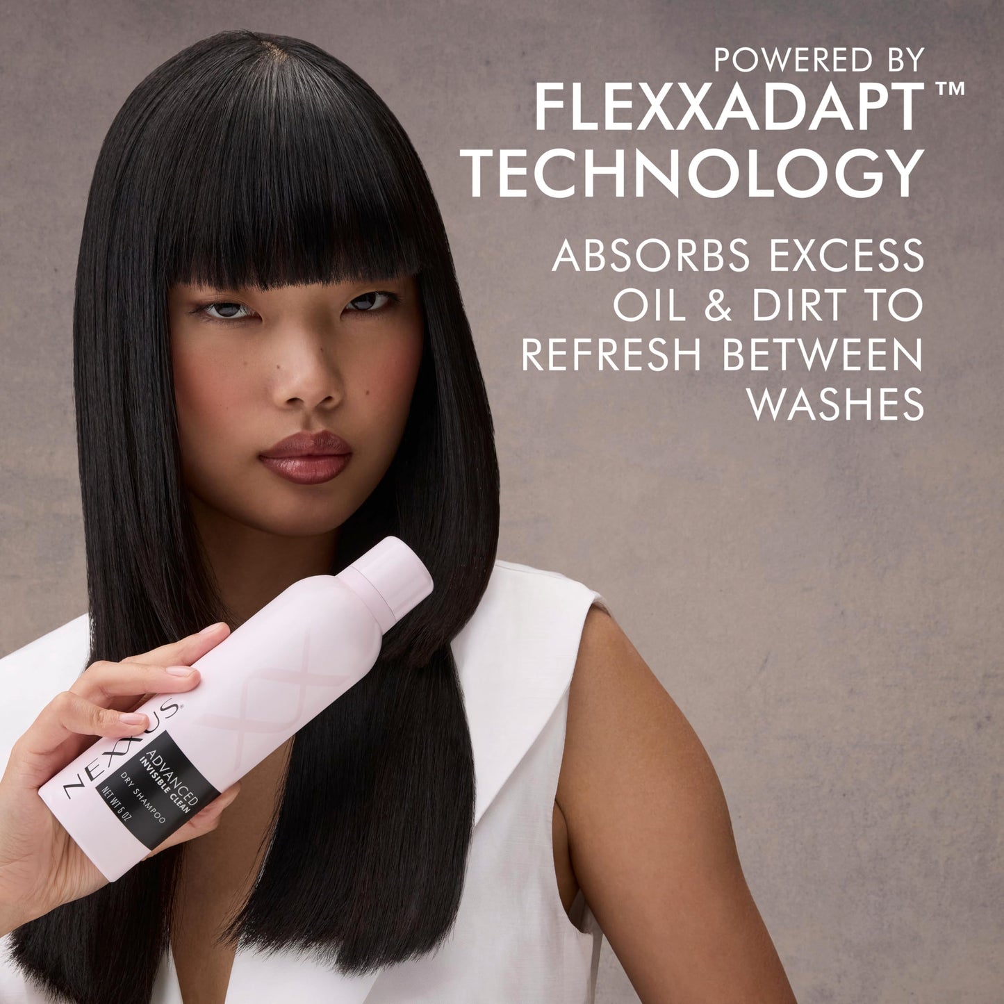 Nexxus Styling Refreshing Dry Shampoo For Oily Hair Advanced Invisible Clean Dry Shampoo Powered by Flexx-Adapt Technology and Infused with a Protein Complex 5 oz