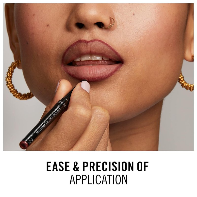 Rimmel Automatic Lip Liner - Lasting Finish in 18 Rose Addiction | Pack of 5