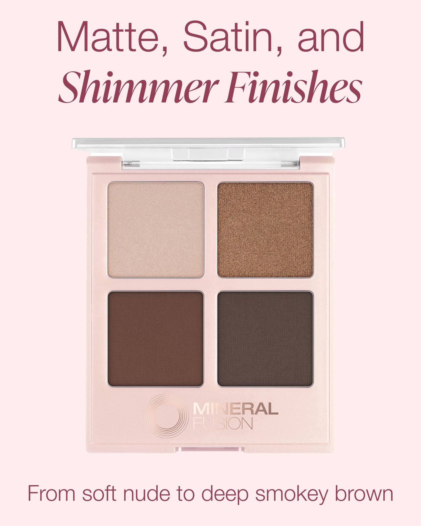 Mineral Fusion Eyeshadow Palette (Coffee Break)