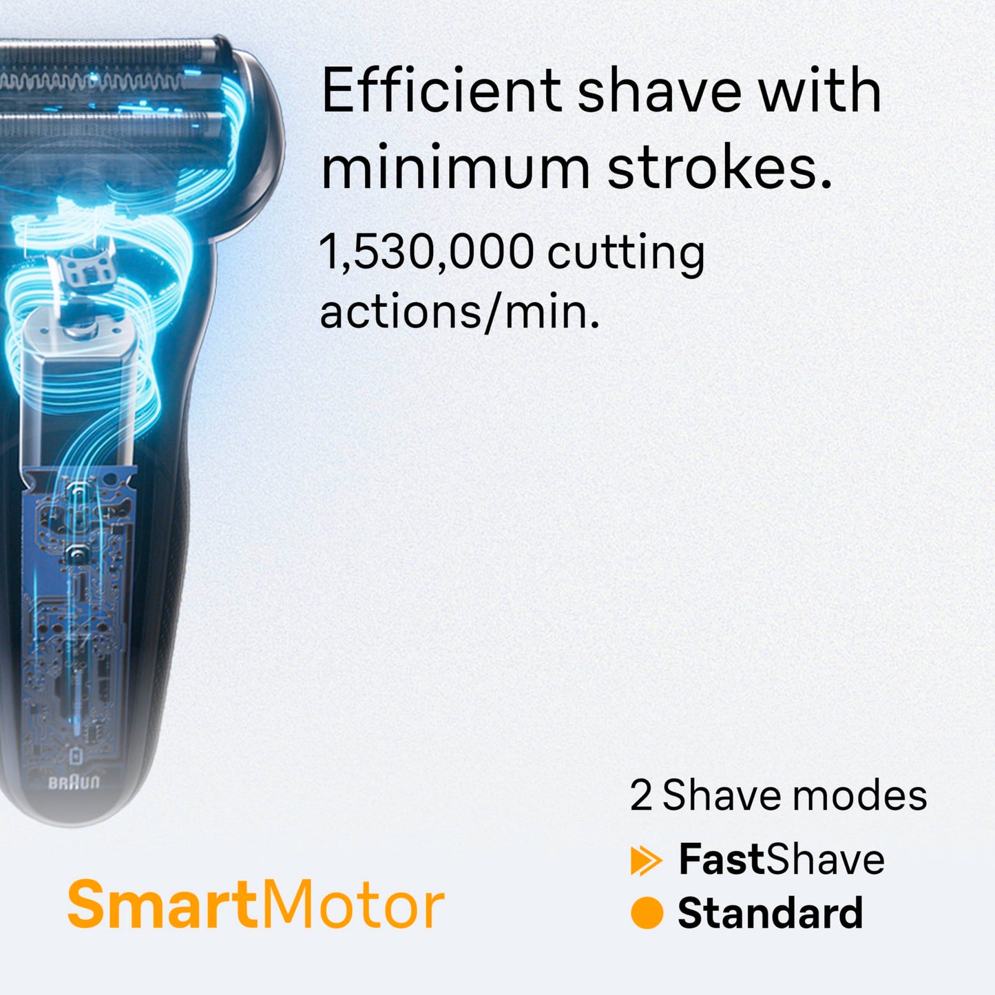 Braun Electric Razor for Men Series 5, Beard Shaver, Electric Shaver, Precision Trimmer, 4-in-1 Clean & Charge Center, S5 5160cc