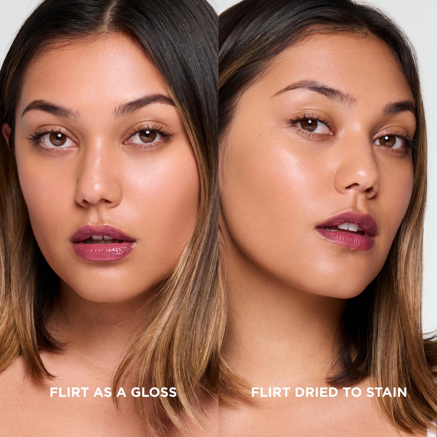 HALEYS Re-dew Lip Gloss to Tint - Hydrating Kiss-Proof Formula with Vegan Squalane & Vitamin E - Lightweight Transfer-Proof Hybrid for Soft Color, Cushiony Moisture & All-Day Wear (Flirt)