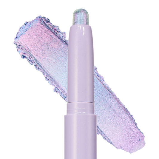 ColourPop Shadow Stix - Multichrome Cream Eyeshadow Stick with Long-Lasting Color - Multi-Use Cream Makeup with a Built-In Sharpener & Precise Tip for Easy Application - Cotton Candy (0.05 oz)