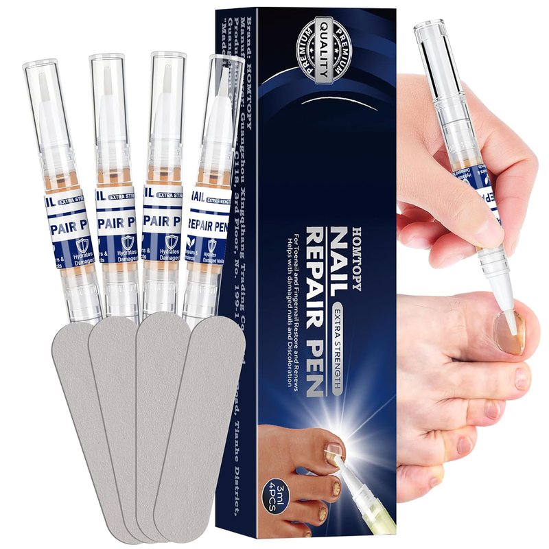 Toenail Repair Pen - Extra Strength Formula for Athlete’s Foot & Jock Itch | 4-Pack