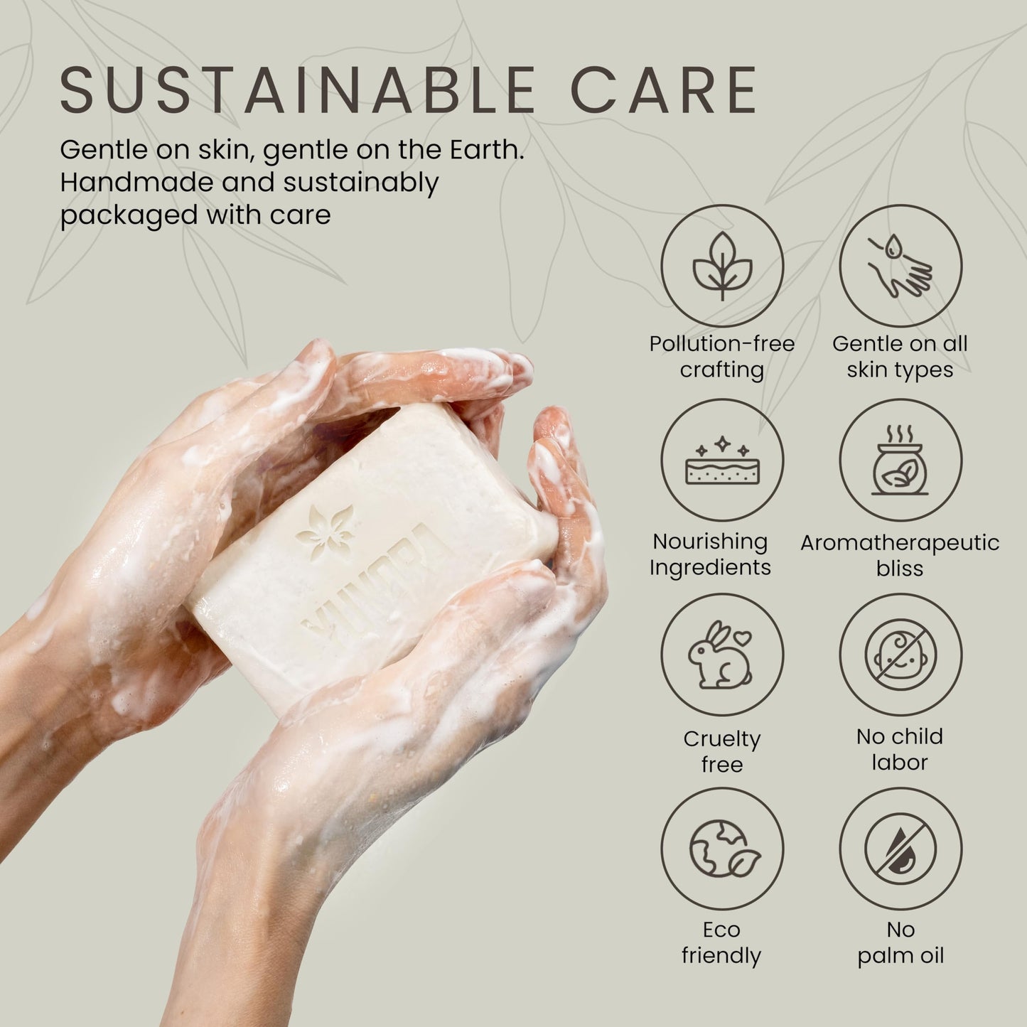 Yuvora Handmade Women’s Body Soaps 5 OZ Pack of 8 – Long-Lasting Natural Bar Soap – Luxurious Aromatherapy Scents – Moisturizing Herbal Skincare – Gift Set – The Pure Balance