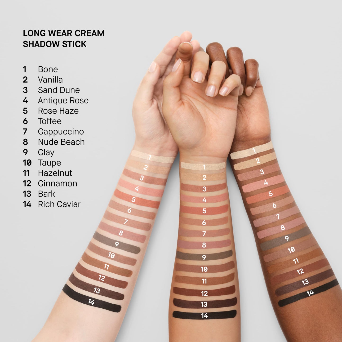 Bobbi Brown Long-Wear Cream Shadow Stick | 24-Hour Eyeshadow Stick | High-Pigment, Buildable Shades with Three Finishes, 0.05 Ounce, Antique Rose