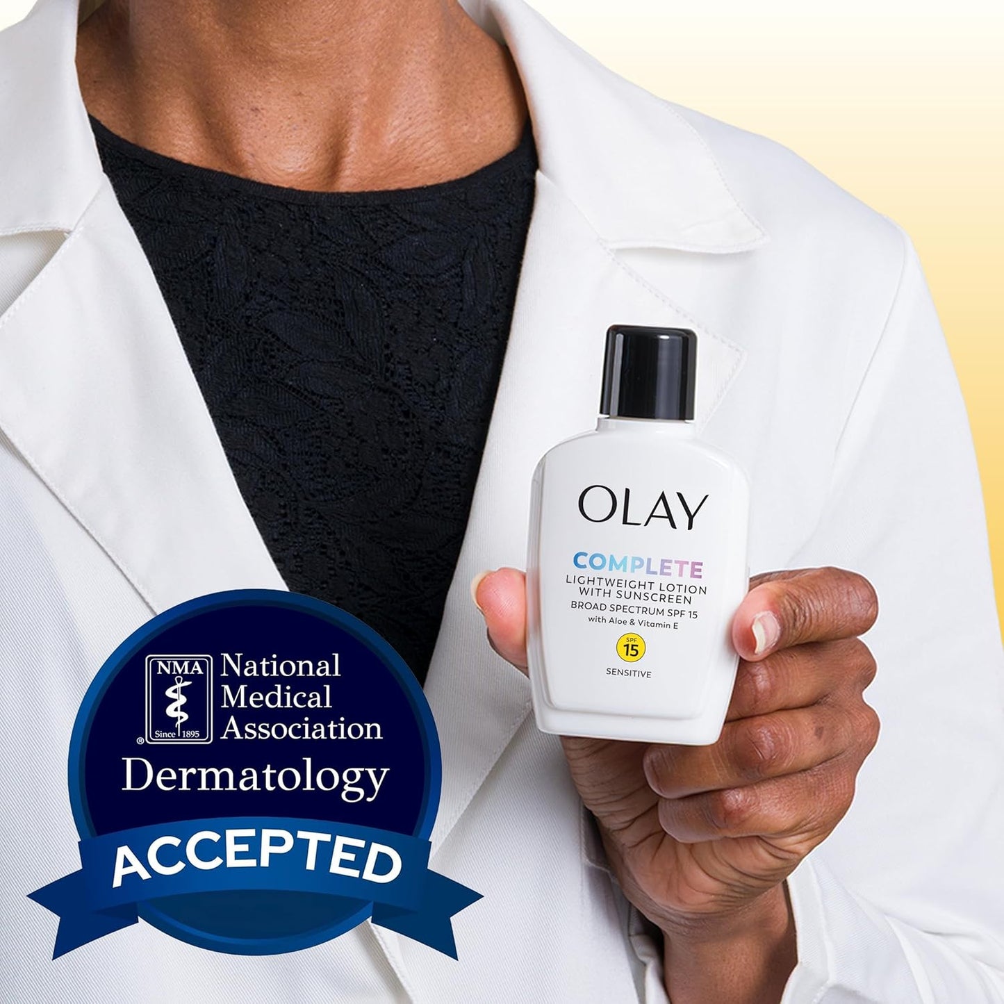 Olay Complete Moisturizer Lotion with SPF 15 - Sensitive Skin, 6 oz Each | 2-Pack