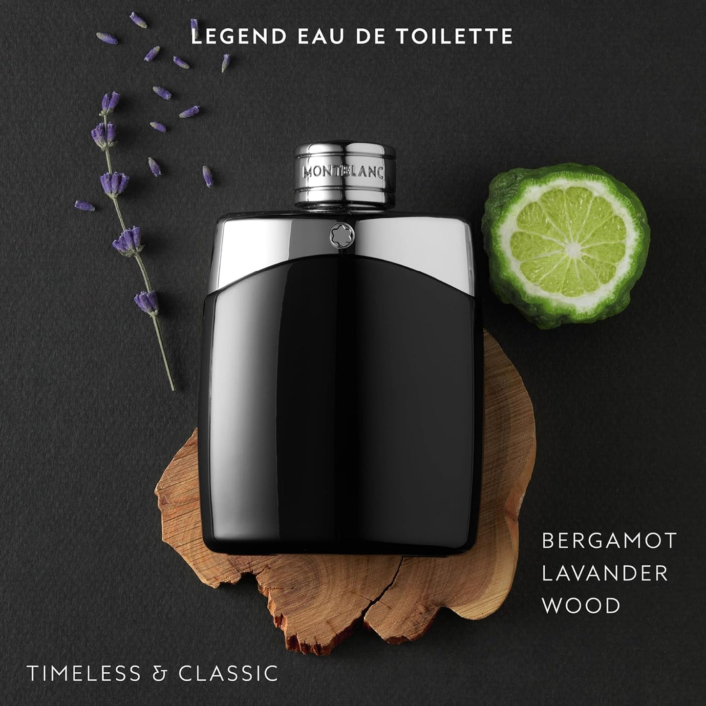 Montblanc Legend Eau de Toilette | Men's Fresh Fougere Fragrance with Bergamot, Jasmine & Sandalwood Notes