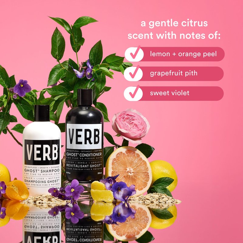 VERB Carry-on Friendly Kit, 4 pc - Bestsellers for Smooth Shine + Weightless Finish + Reduce Frizz