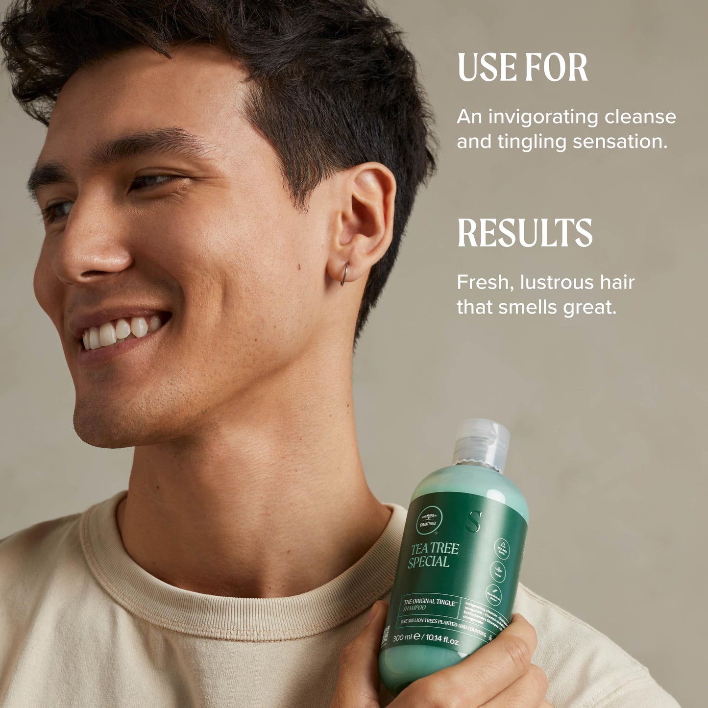 Tea Tree Special Shampoo, Deep Cleans, Refreshes Scalp, For All Hair Types, Especially Oily Hair, 10.14 fl. oz.