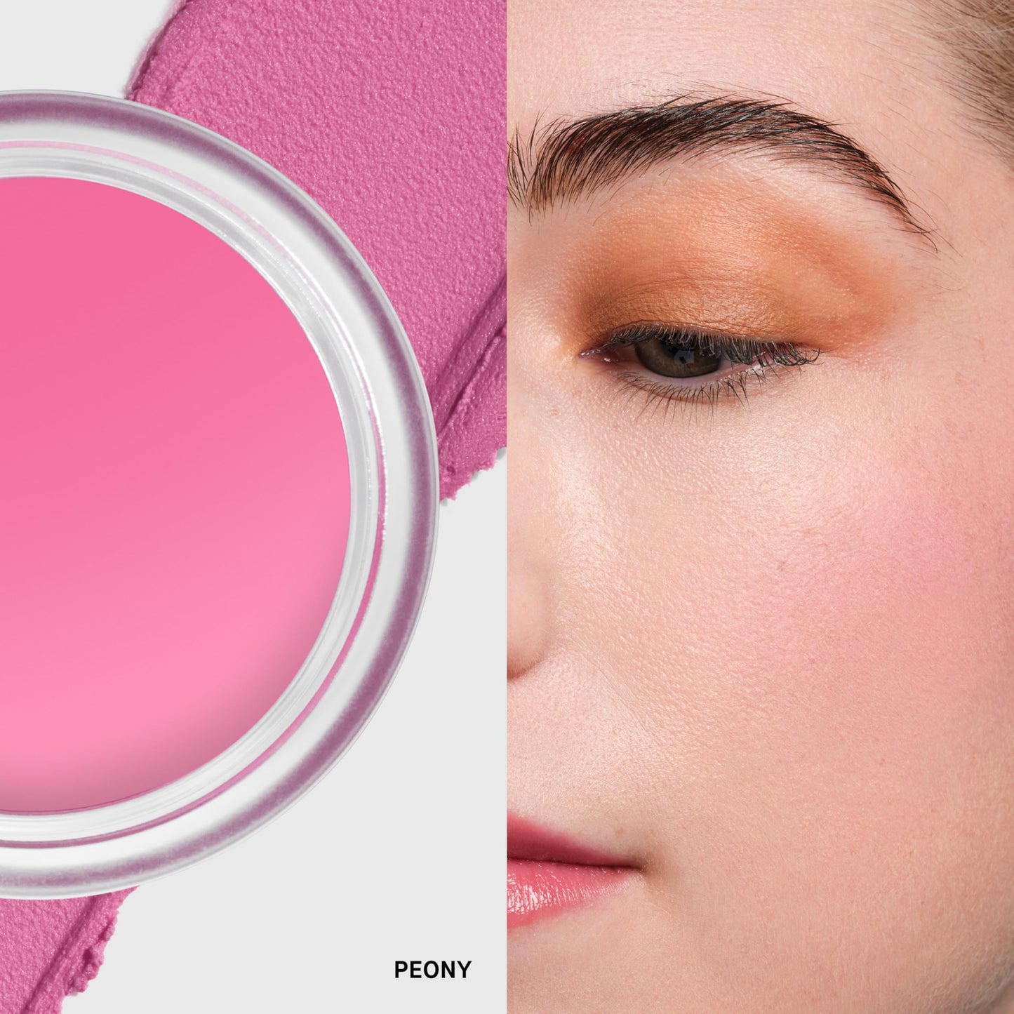 Bobbi Brown Pot Rouge Velvet Matte | Whipped Cream-to-Powder Blush for Blur Effect | 2-in-1 for Cheeks & Lips, 0.3 Ounce, Peony