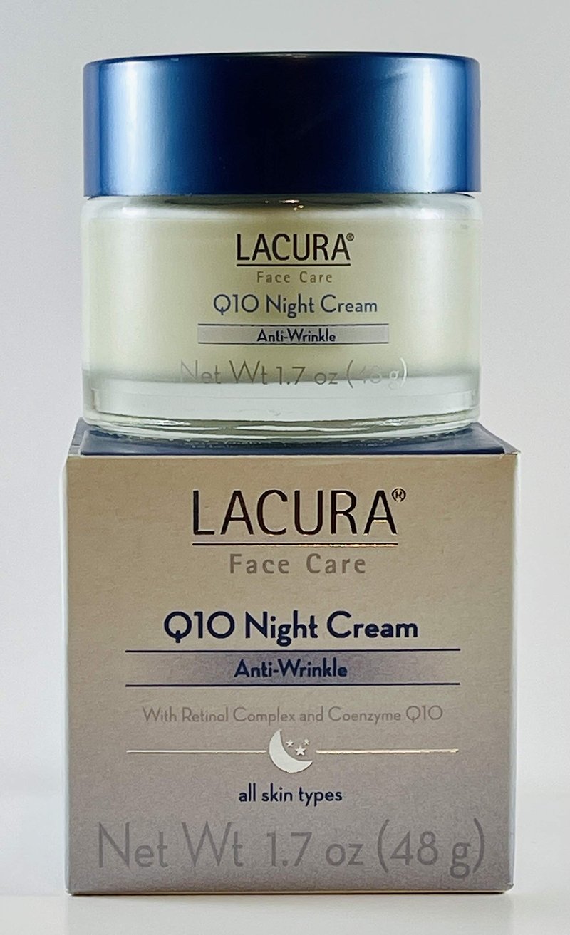 Lacura Foaming Gel Cleanser Face Care Q10 Anti-Wrinkle Day Cream Face Care Q10 Anti-Wrinkle Night Cream