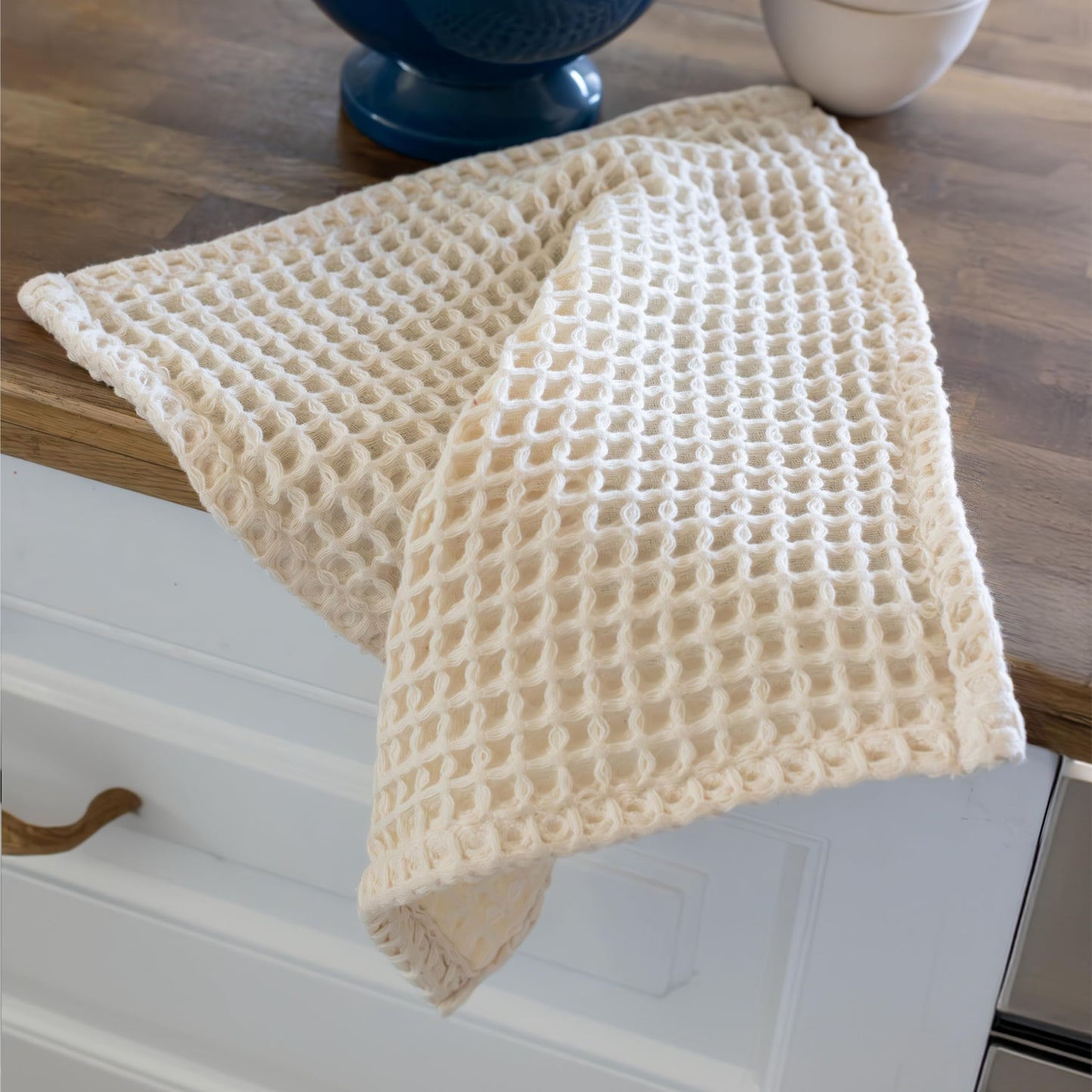 Viva Maison Premium 100% Turkish Cotton Wash Cloths & Face Towels Pack of 8, Luxury Turkish Waffle Washcloth Ideal for Bath, Makeup, Kitchen (Gray, Set of 8 Washcloths)