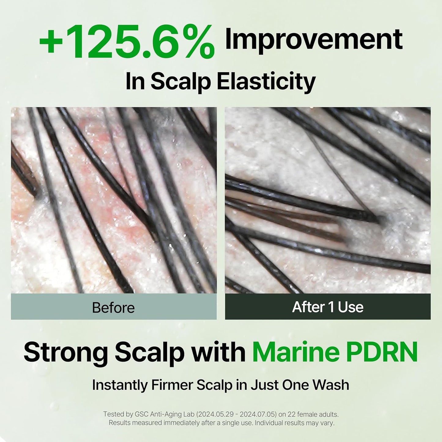 Algae Therapy Seaweed Shampoo for Thinning Hair - Marine PDRN & Biotin | Hair Thickening & Scalp Strengthening | 16.9 Fl Oz
