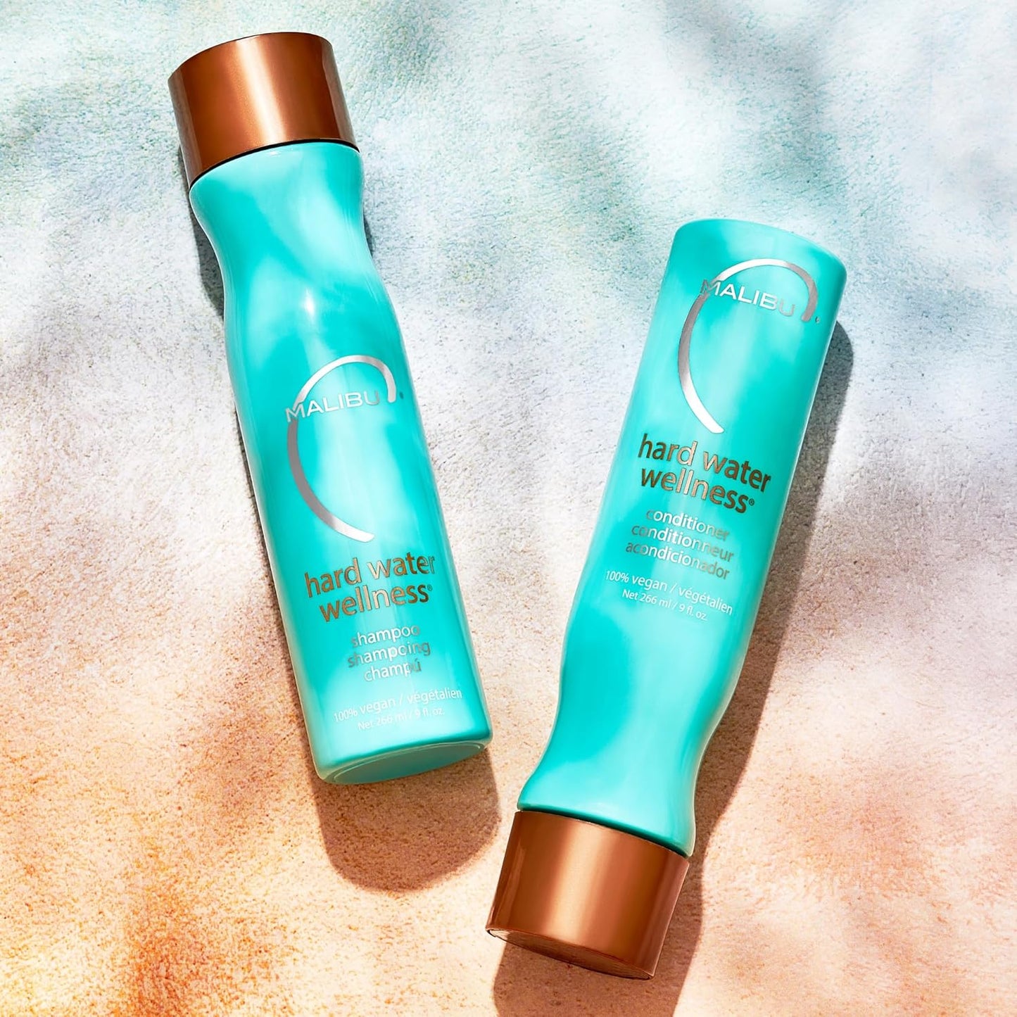 Malibu C Hard Water Shampoo & Conditioner Duo - Hydrating Hair Care for Shine & Manageability | 9 oz
