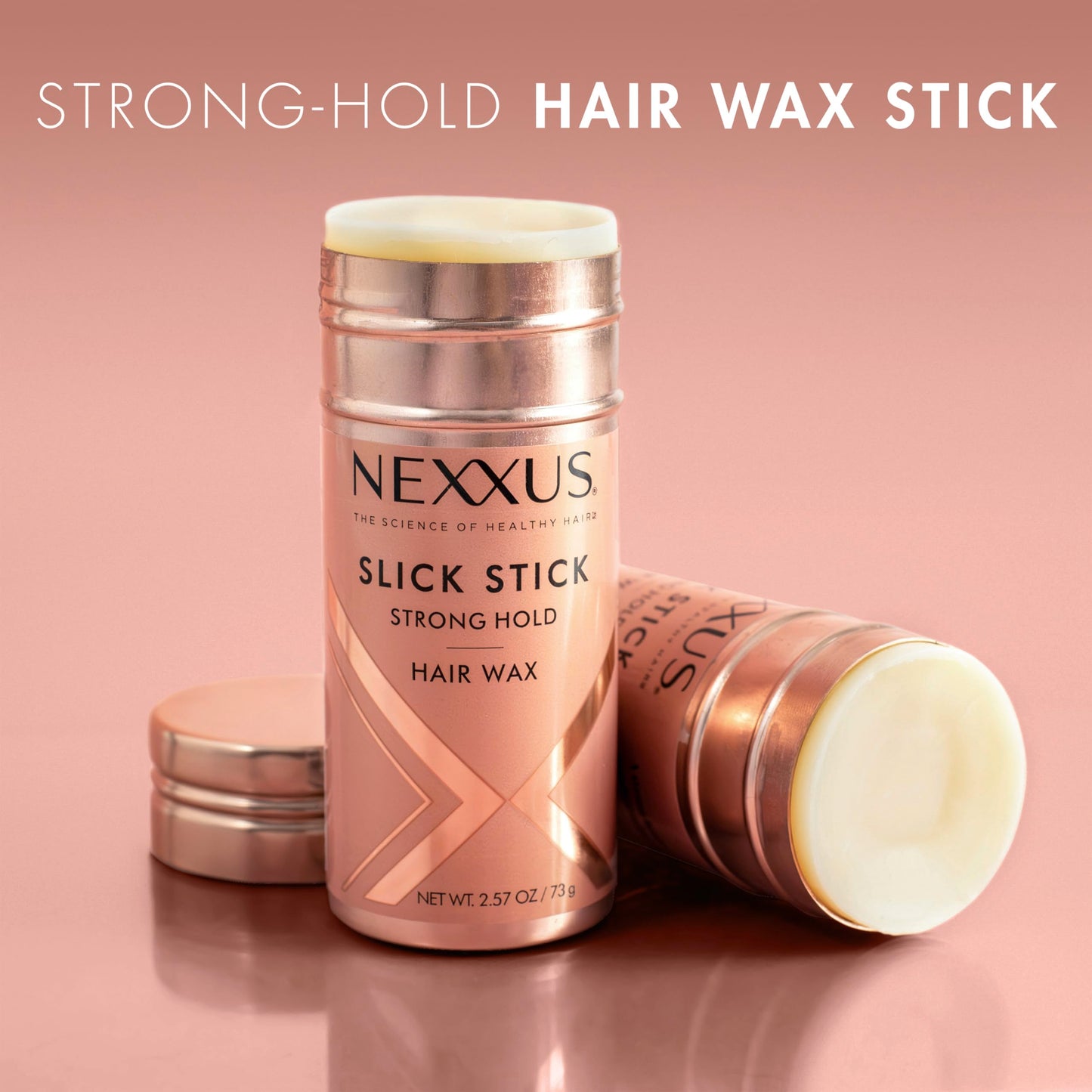 Nexxus Strong Hold Hair Wax 2.33 oz & Thermal Shield Spray Prep & Protect 6 oz Bundle