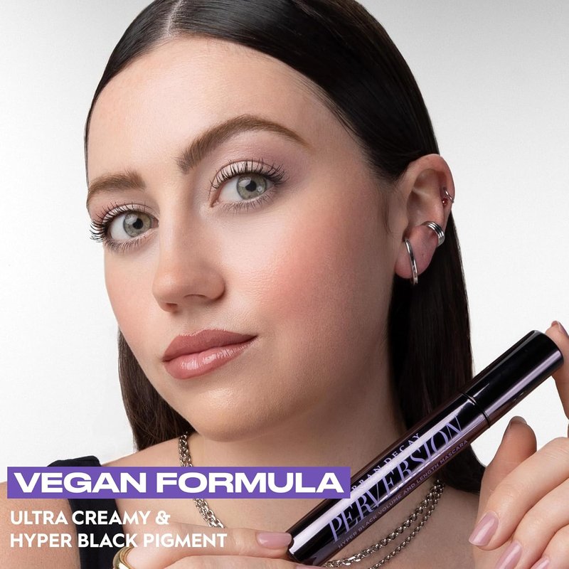 Urban Decay Perversion Volumizing Mascara - Intense Black, Smudge-Resistant, Vegan Formula | 0.13 fl oz
