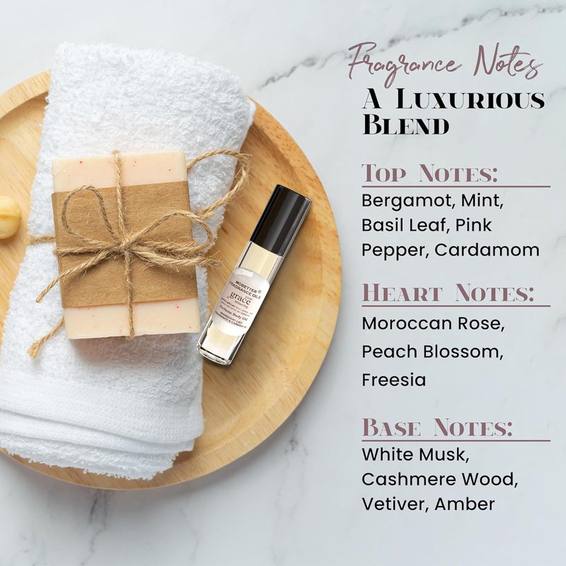 Your Grace is Amazing Women’s Perfume Body Oil - Long-Lasting Fragrance