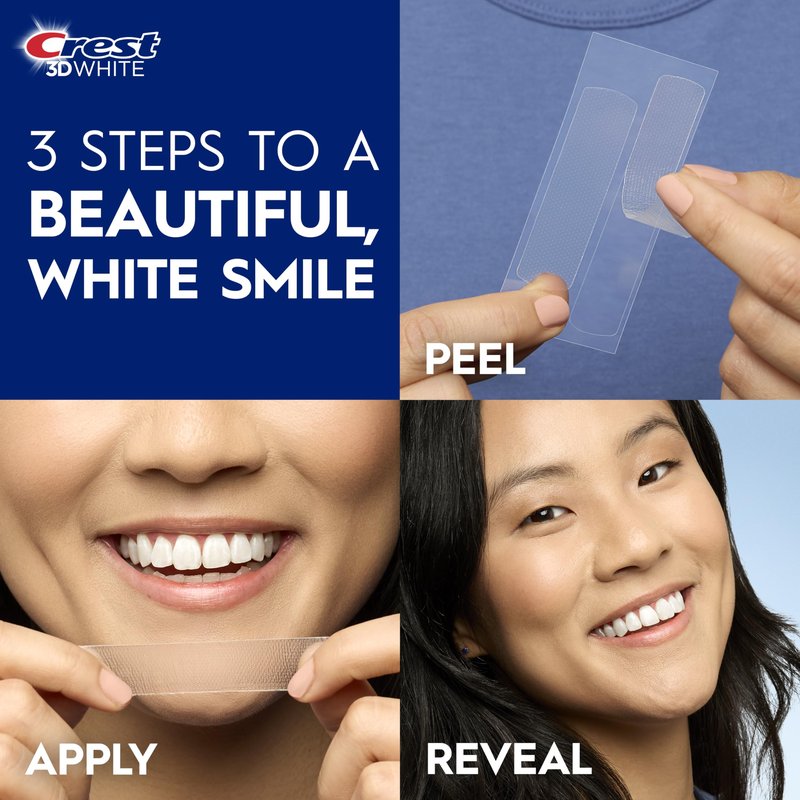 Crest 3D Whitestrips Professional Effects – Teeth Whitening Kit, 22 Treatments (20 + 2 Bonus), Each with 1 Upper/1Lower, 44 Strips – Crest 3DWhite Teeth Whitening Strips