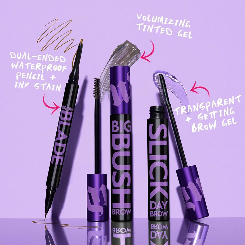 Urban Decay Brow Gel - Strong-Hold Clear Formula for Lifted, Laminated Eyebrows | 24 HR Wear, Vegan, 0.23 fl oz