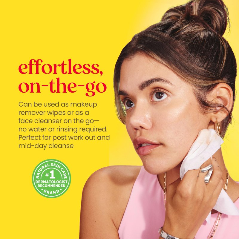 Burt's Bees Purifying Facial Towelettes With White Tea, Pre-Moistened Towelettes for All Skin Types, 99.1 Percent Natural Origin Skin Care, 10 ct. Package