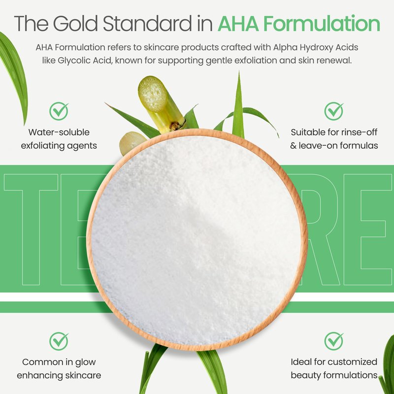 Talsen Chemicals Glycolic Acid Powder DIY Glycolic Crystal Powder is Pure, DIY (8 Oz/226 grams) for Glycolic Acid Face Wash, Glycolic Acid Lotion