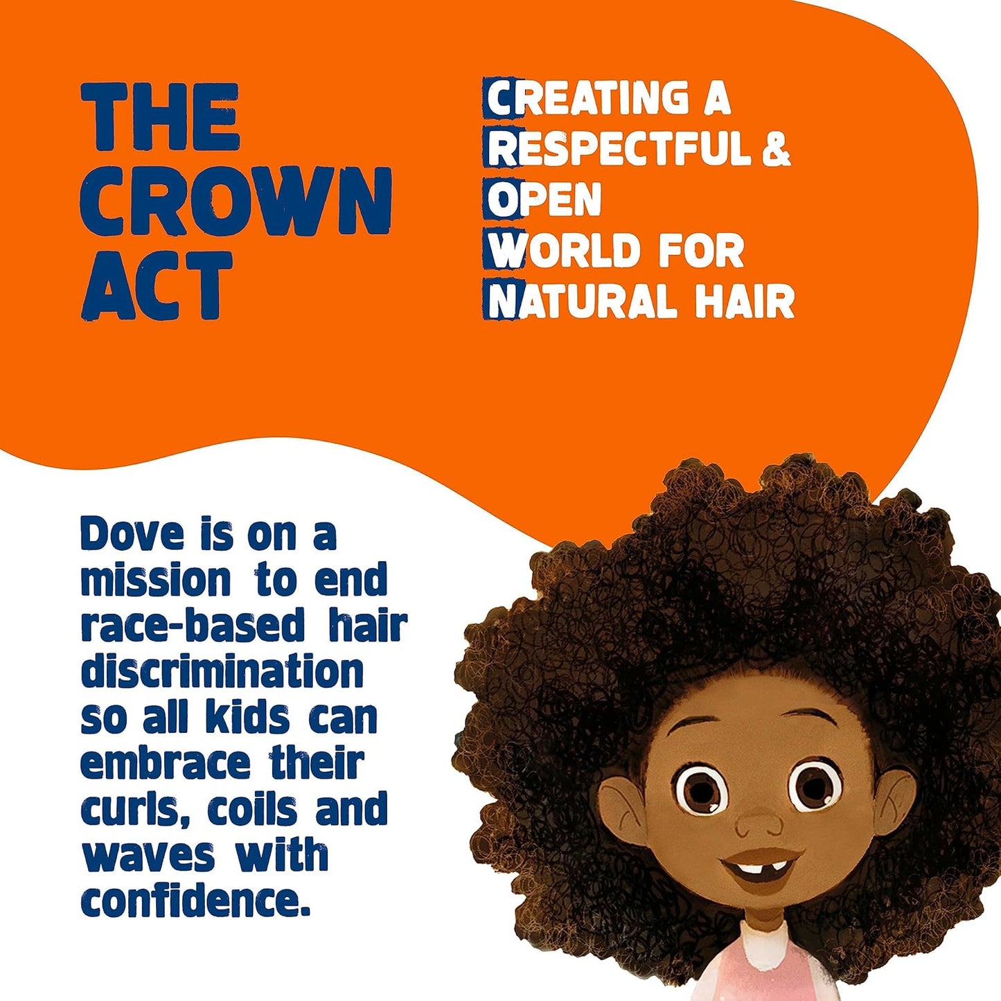 Dove Kids Shampoo & Conditioner Set - Shea Butter & Coconut Oil | 2-in-1 Detangler Spray for Wavy, Curly Hair