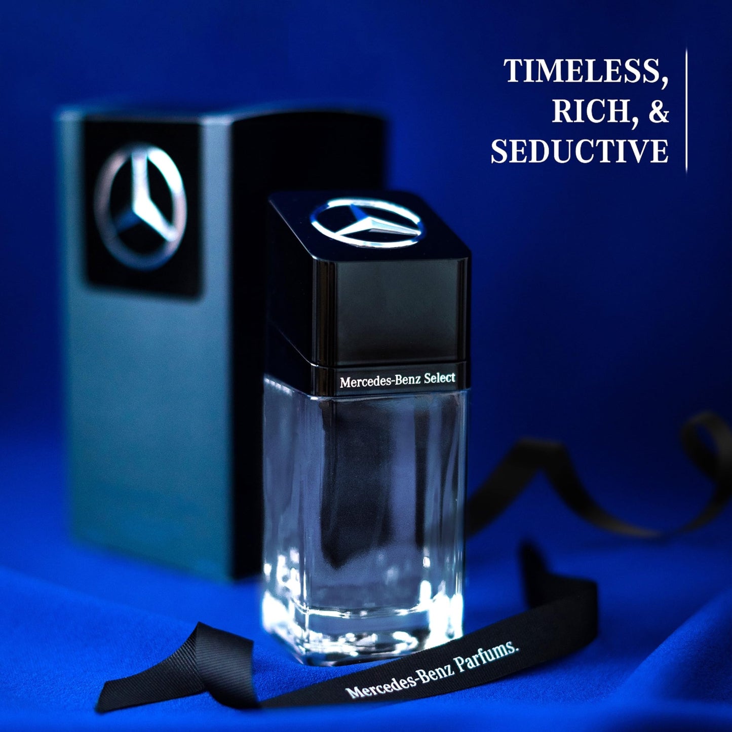 Mercedes Benz Select - Eau de Toilette for Men - Long Lasting Mens Fragrance with Bergamot, Mint, Musk Notes - Fruity Woody Cologne for Men - 3.4 oz