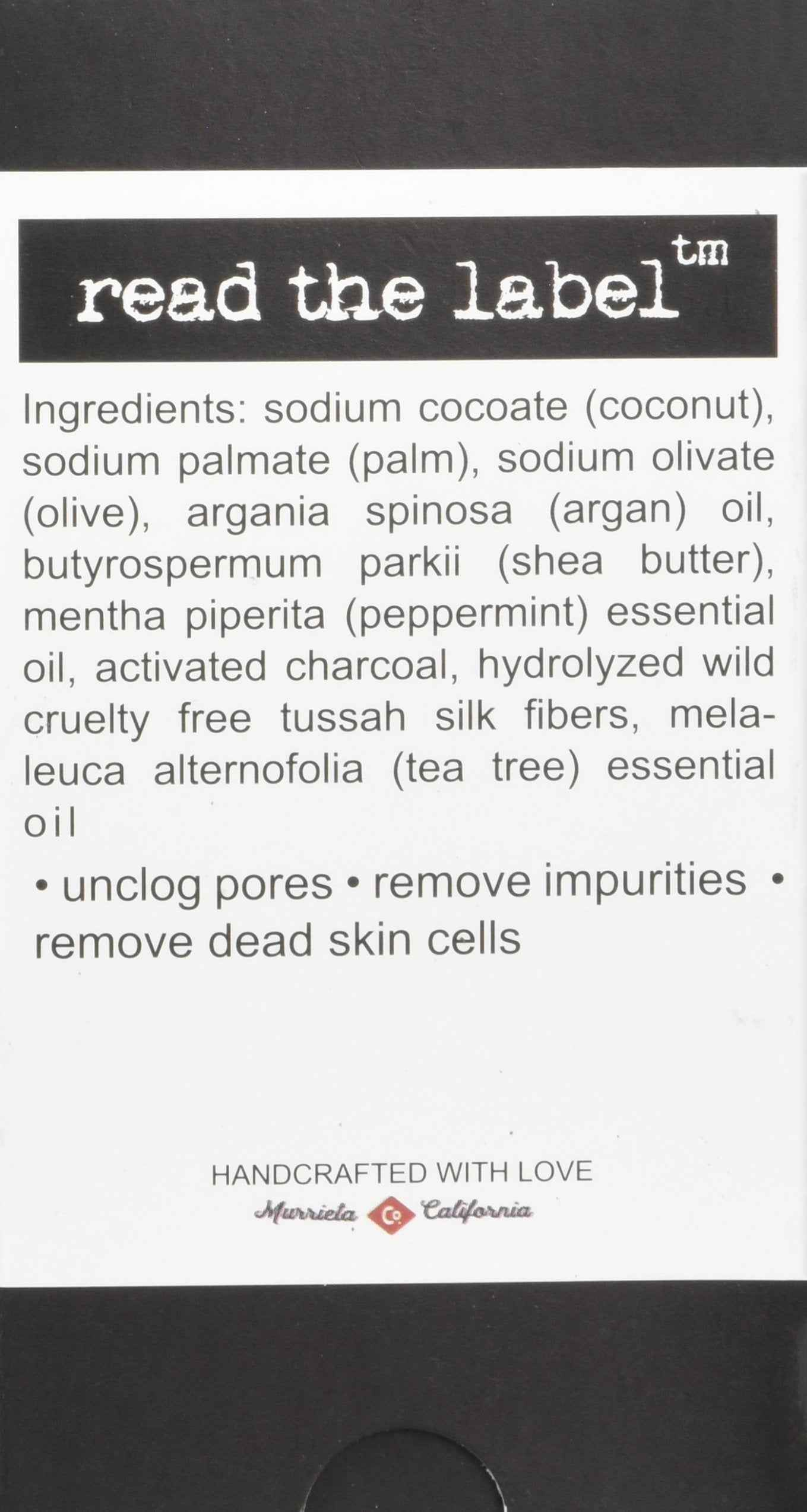 Destiny Boutique Charcoal Facial Soap DETOX,6 Ounce (Pack of 2)