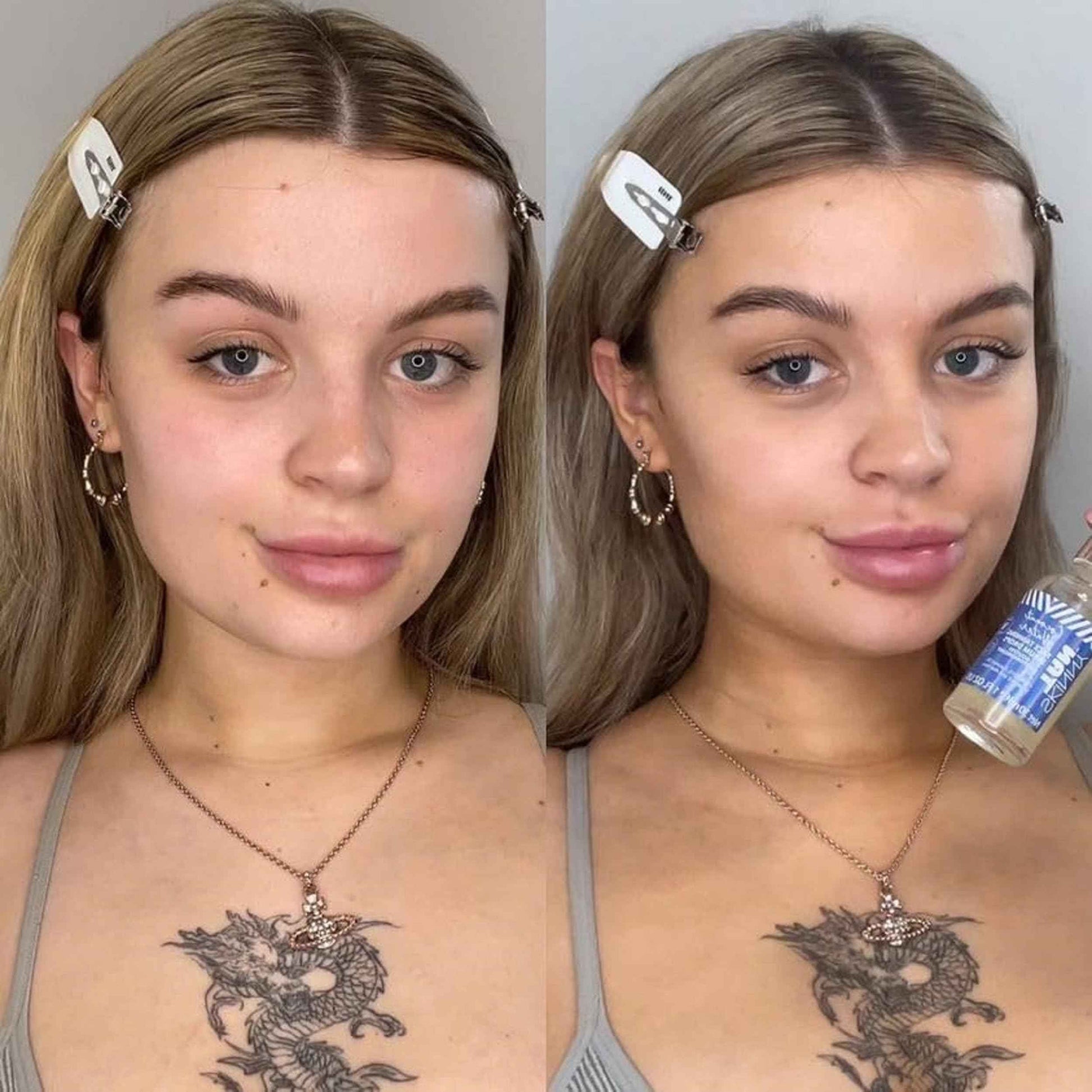 Skinny Tan Water Coconut Face Tanning Serum Drops - Enrich with Vitamin E and Aloe Vera - Helps Even Skin Tone - Enhance Your Complexion - Leaves Long-Lasting, Tropical Sun-Kissed Radiance - 1 oz