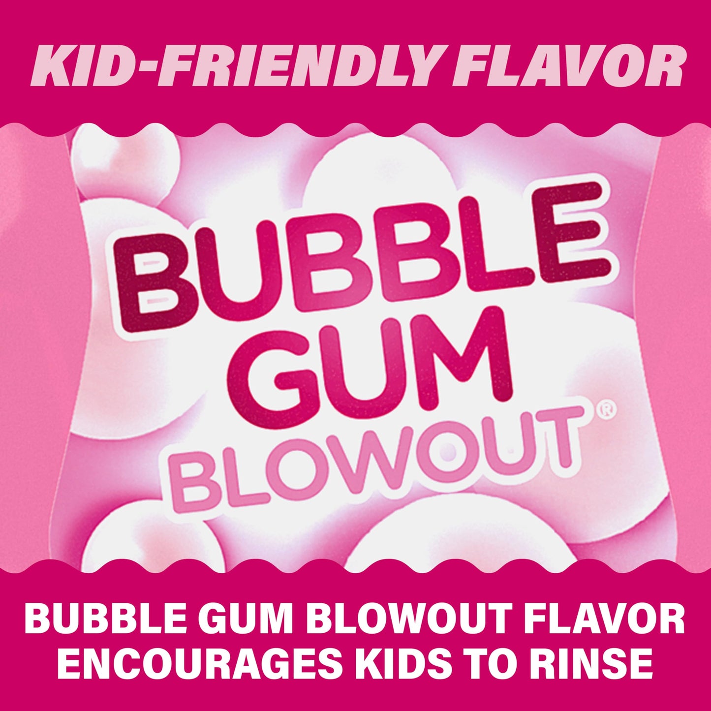ACT Kids Anticavity Fluoride Mouthwash, Sugar & Alcohol Free Mouth Rinse Strengthens Teeth, Bubble Gum Blowout, 16.9 fl. oz., 2pk