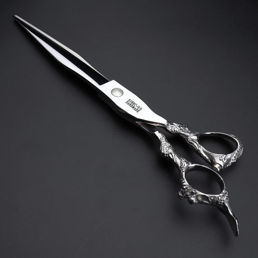 Super Sharp Hair Scissors 6/7/7.5/8/9 Inch, Providing a Stable Feeling.. (8 inch -E)