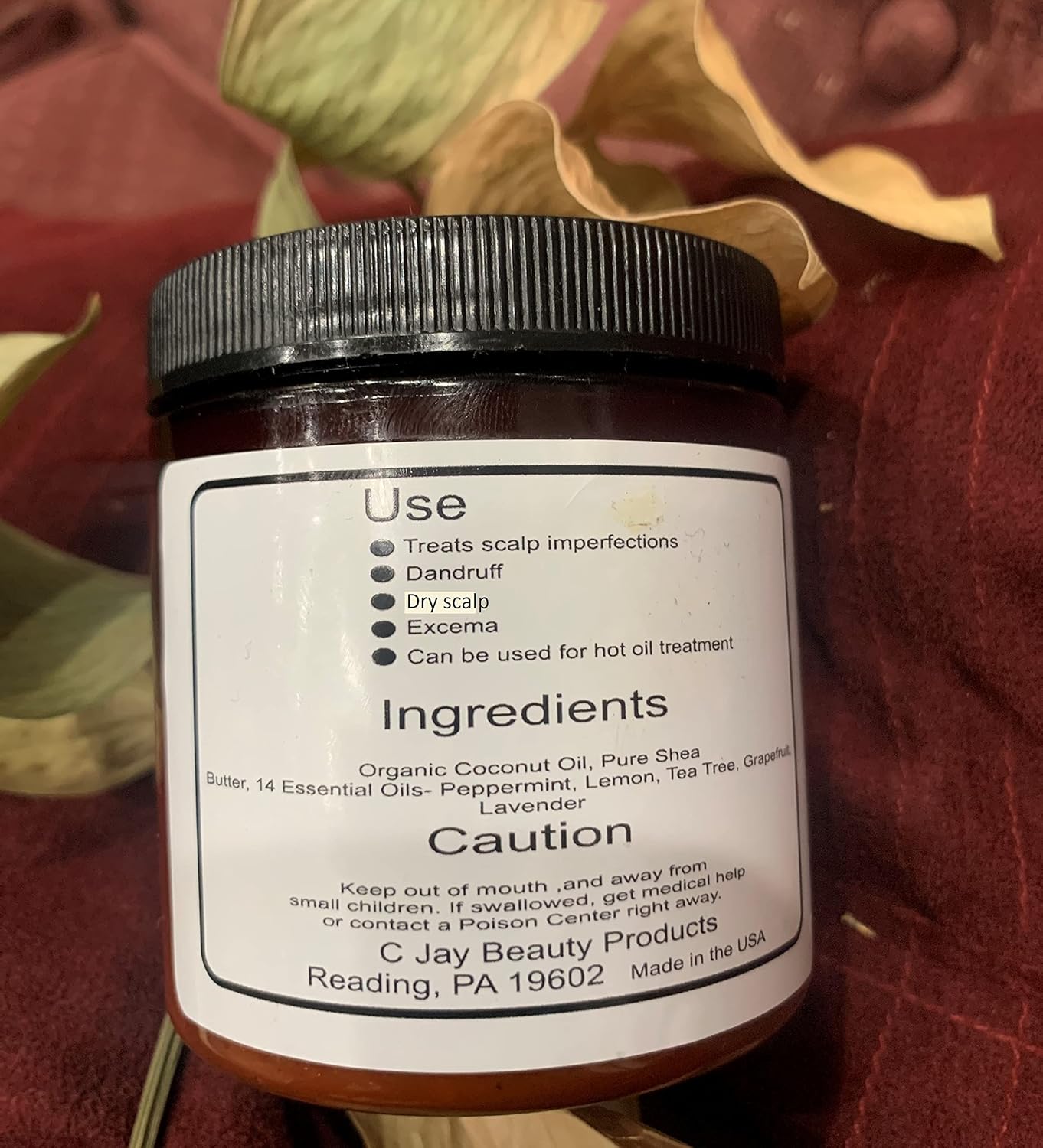 Shea Oil - Unisex Moisturizing Oil for Skin & Hair - 8oz Size