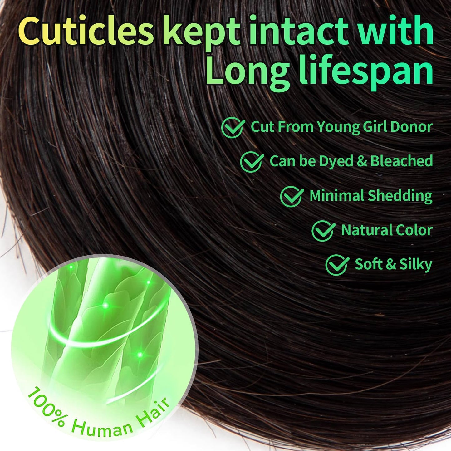Human Hair Bundles Body Wave Natural Color, 22 Inch - 1 Bundle, Antousha Body Wave Bundles Human Hair 12A Unprocessed Brazilian Virgin Wavy Bundles for Black Women