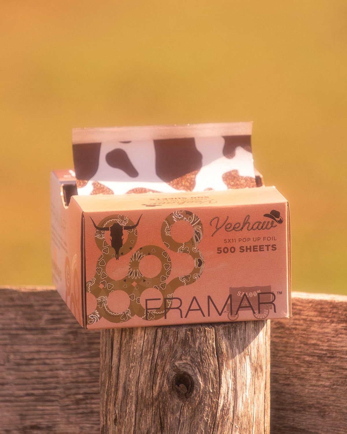 FRAMAR Hair Foils for Highlighting | Curly Hair Detangler Brush - Professional Quality
