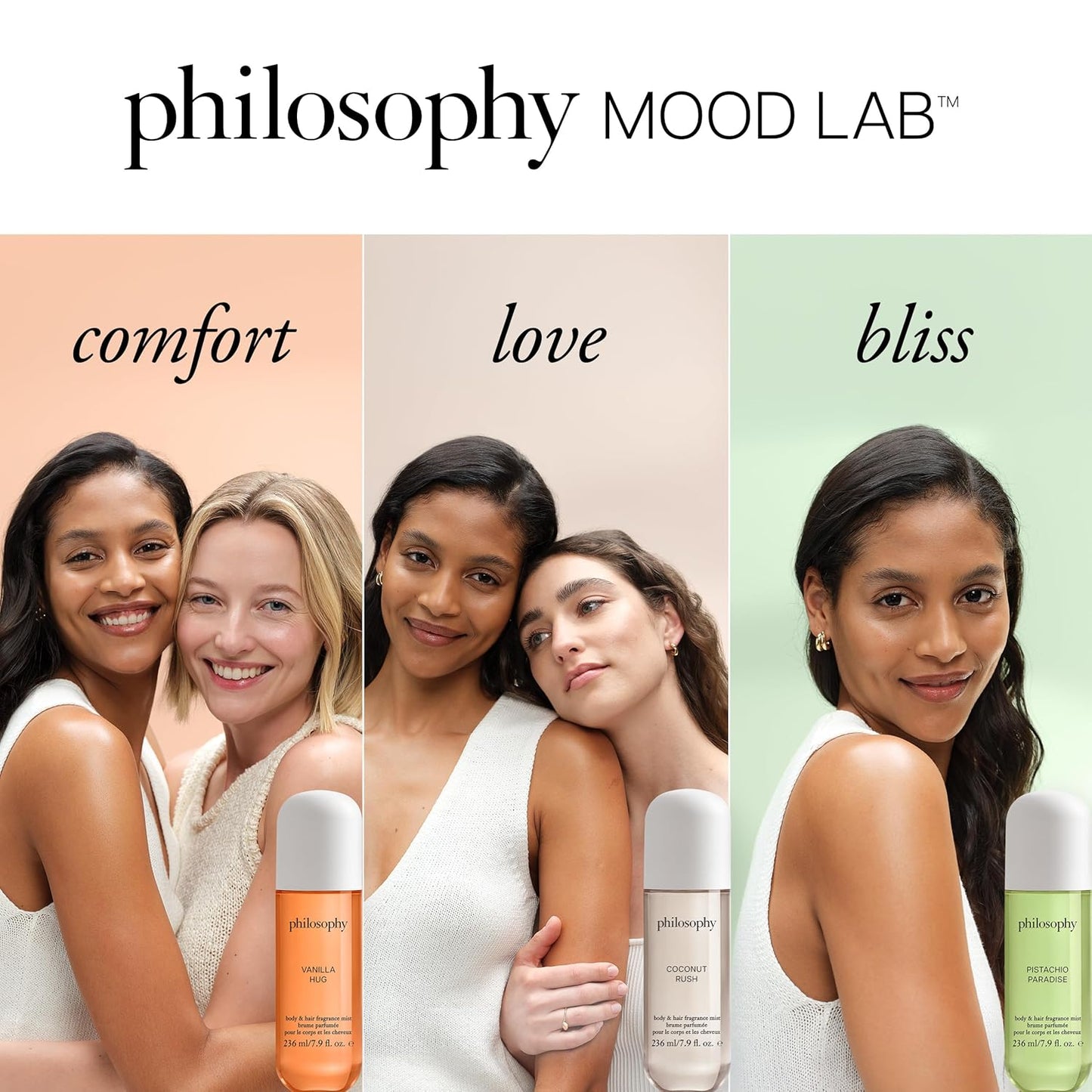Long-Lasting Hair and Body Mists for Women | Hydrating Vanilla, Pistachio & Coconut Fragrance Options - 24-Hour Refreshment