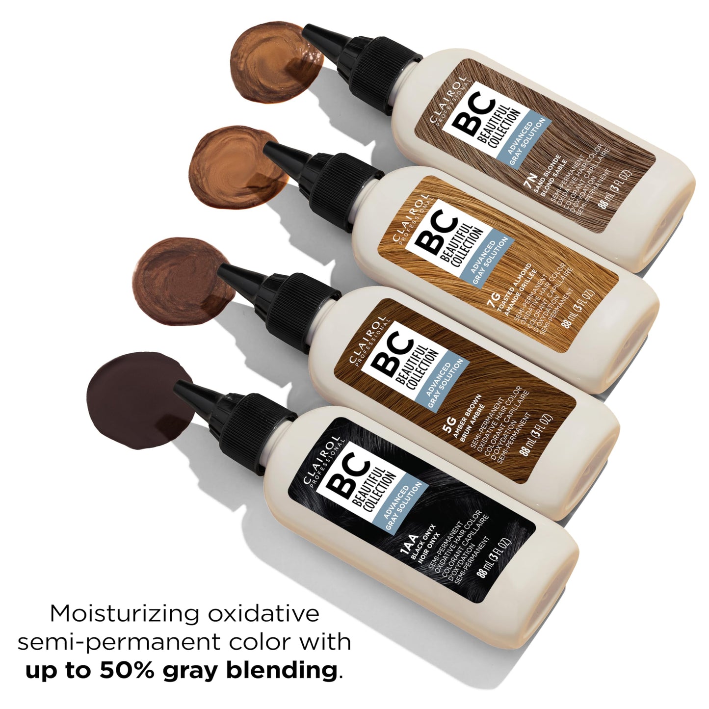Clairol Professional Beautiful Collection Advanced Gray Solutions, 5G Amber Brown, 3 oz.