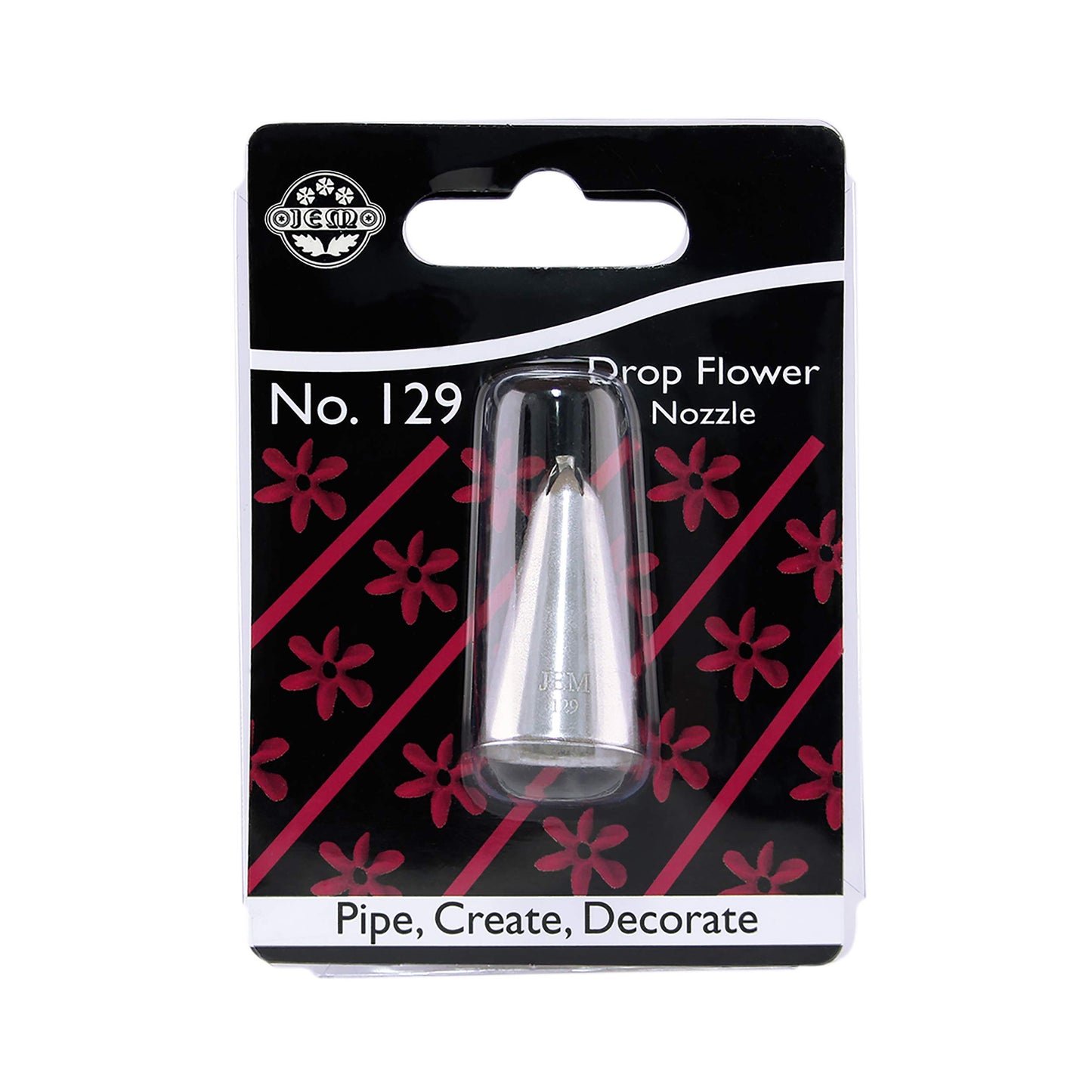 JEM Drop Flower Piping Nozzle Decorating Tip # 129