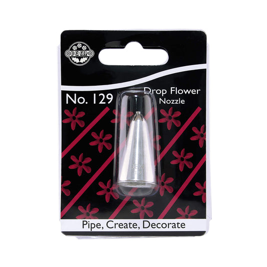 JEM Drop Flower Piping Nozzle Decorating Tip # 129