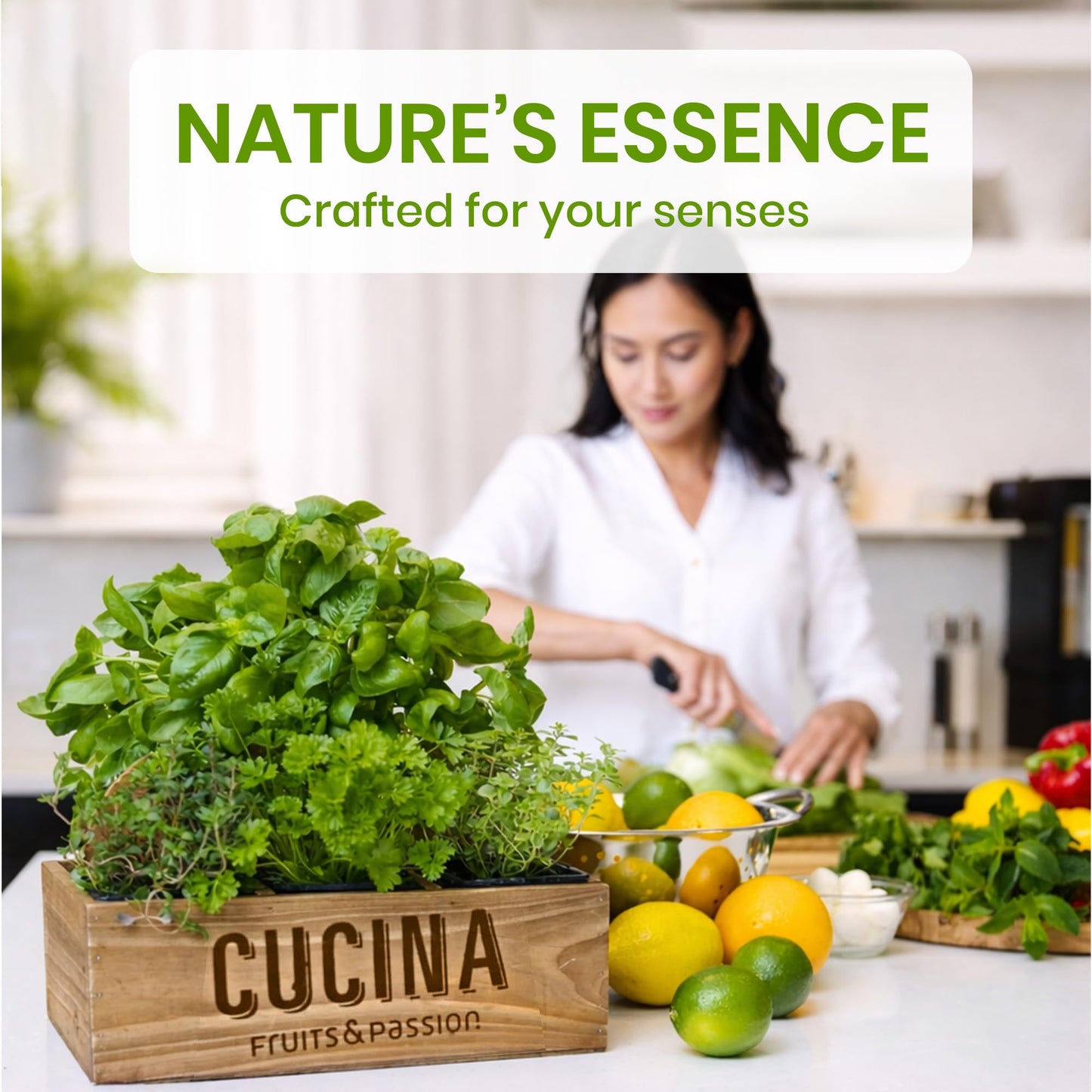 Fruits & Passion Cucina Lime Zest & Cypress Nourishing Hand Butter for Dry Cracked Hands, Rich Natural Formula with Cold-Pressed Olive Oil in Recyclable Jar, 2.0 fl oz