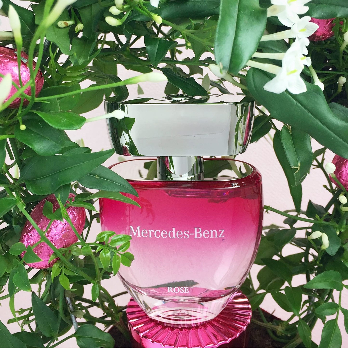 Mercedes Benz - Rose - Professional Fragrance For Women - Elegant And Irresistible - Romantic And Stylish - Naturally Infused And Crafted - Sweet, Fresh And Young - Eau De Toilette - 2 Oz