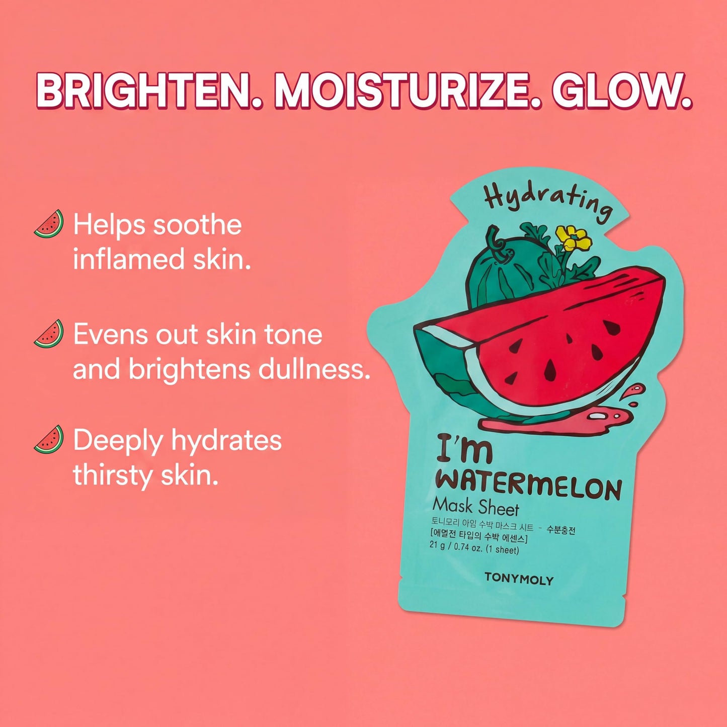 TONYMOLY I’m Sheet Mask Gift Set – Korean Face Mask Variety Pack with Hydrating & Vitamin Essences, 10 Pack
