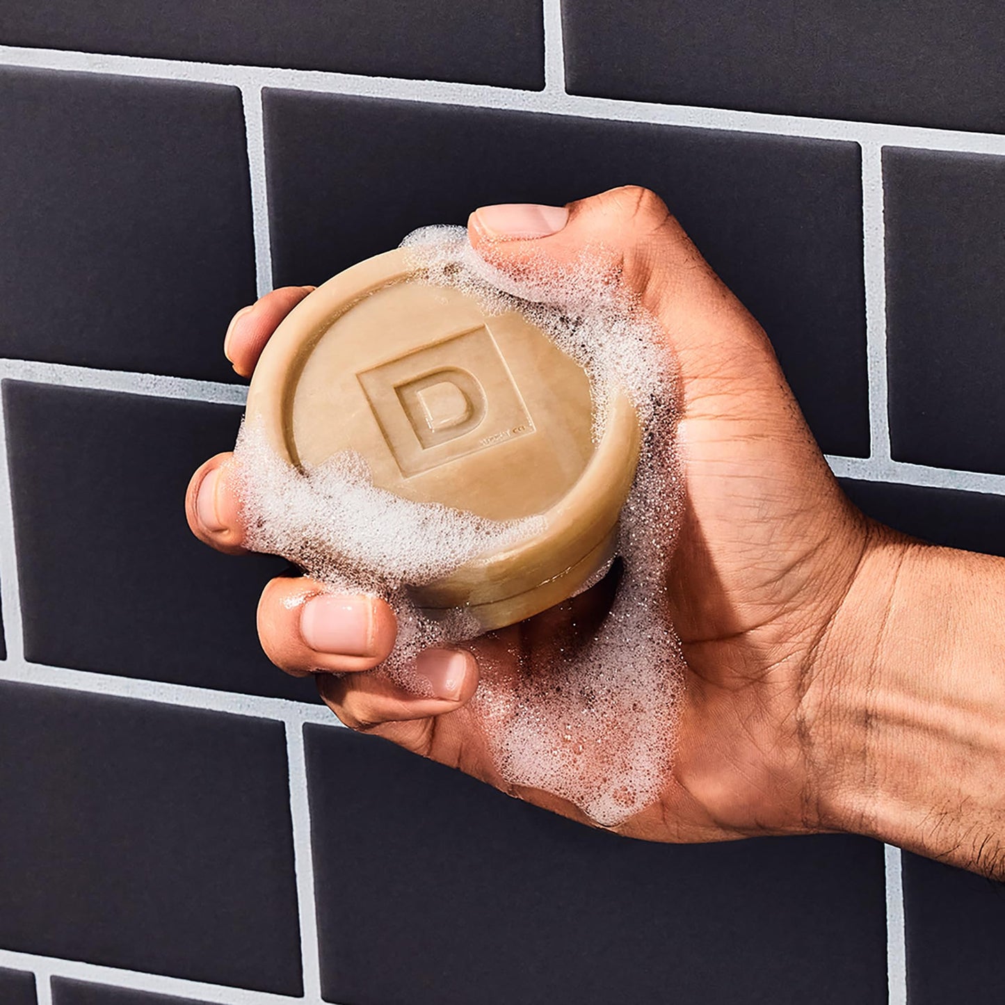 Duke Cannon Supply Co. Bar Soap Puck - Men's Rounded Bar Soap with Masculine Scents - Disc-Shaped Mens Soap - Hydrating & Deep Cleaning - All Skin Types - Sawtooth, 4 Pack - 5 oz